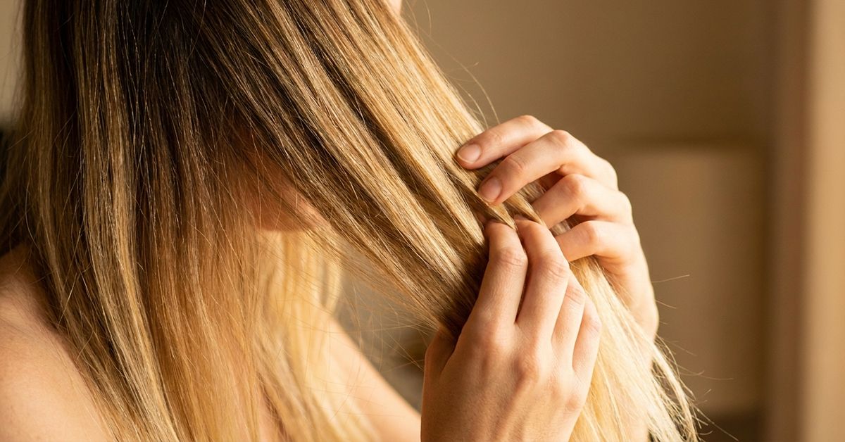 balayage auffrischen